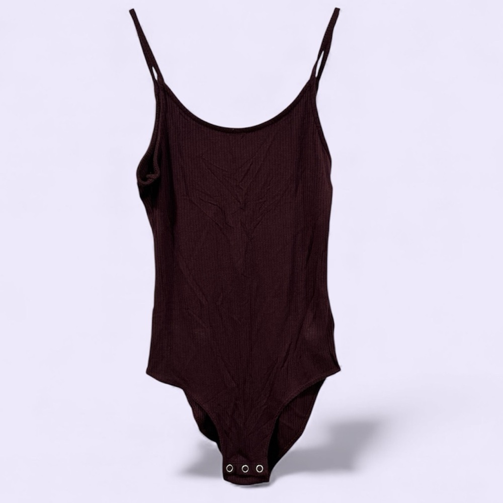 American Eagle Elegant Burgundy Bodysuit